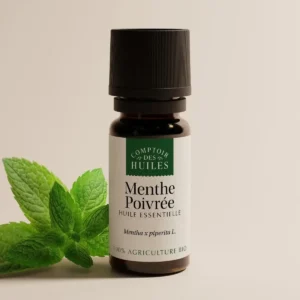 Huile essentielle BIO de menthe poivrée