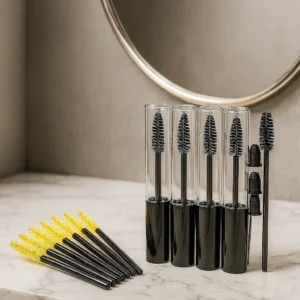 Tubes mascara et brosses à cils